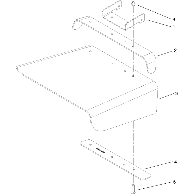 Deflector Assembly No. 108-8591