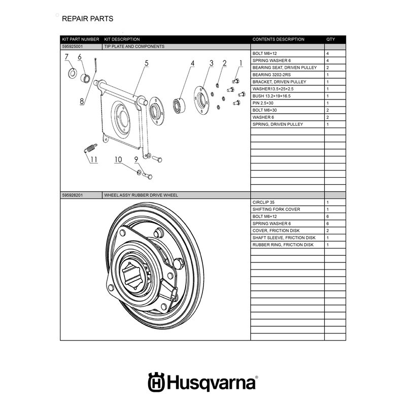 DRIVE WHEEL ASSY