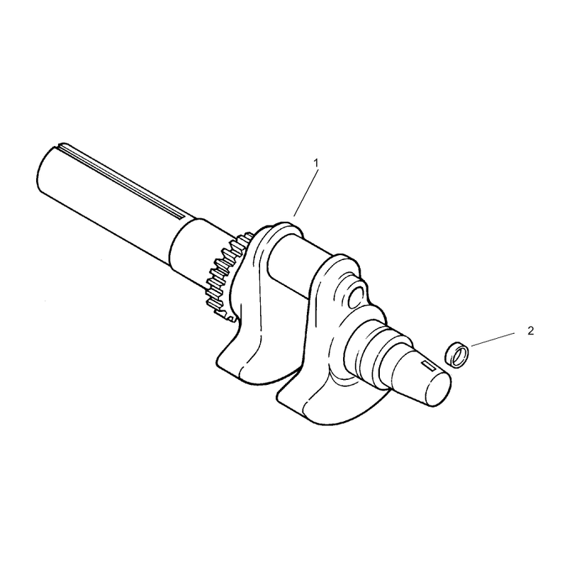 Group 1 Crankshaft Assembly Kohler CH740-0007