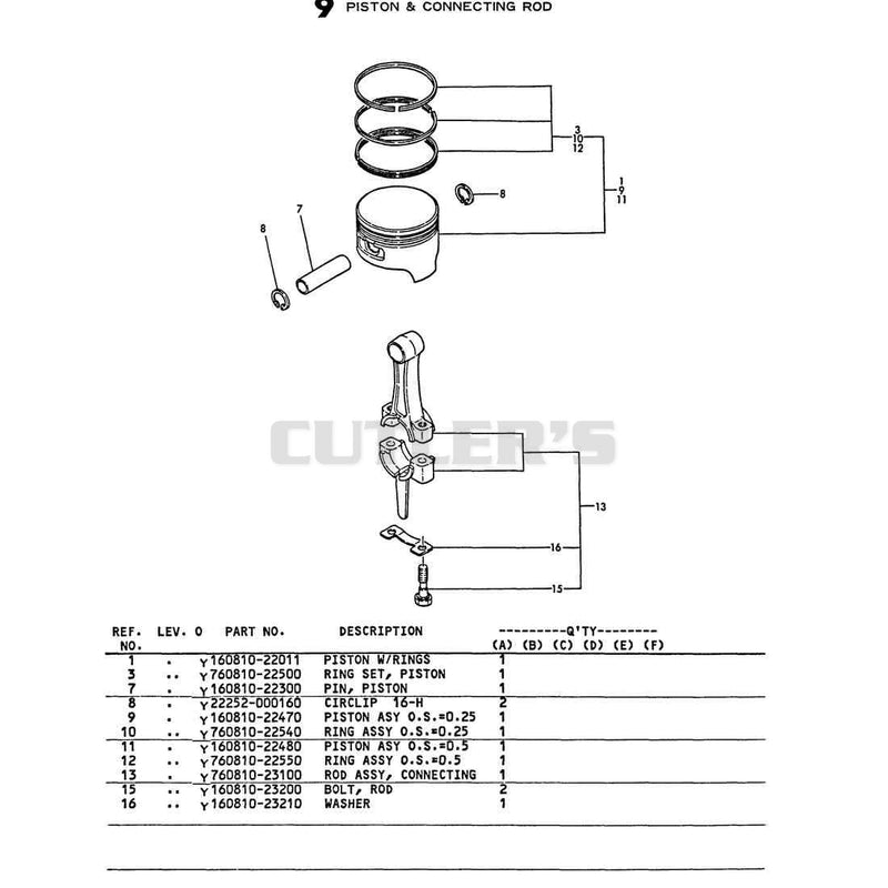 Piston & Connecting Rod