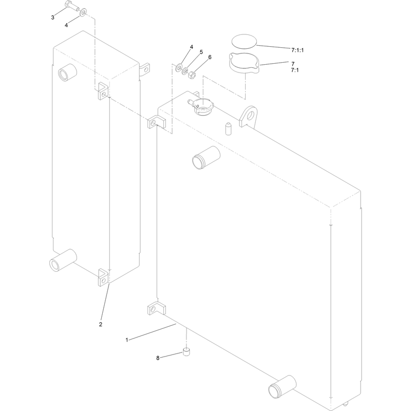 Cooling Assembly No 121-3330