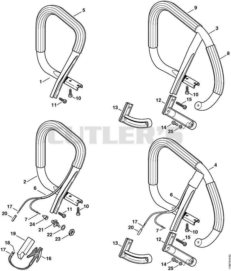 Handlebar, Heating element