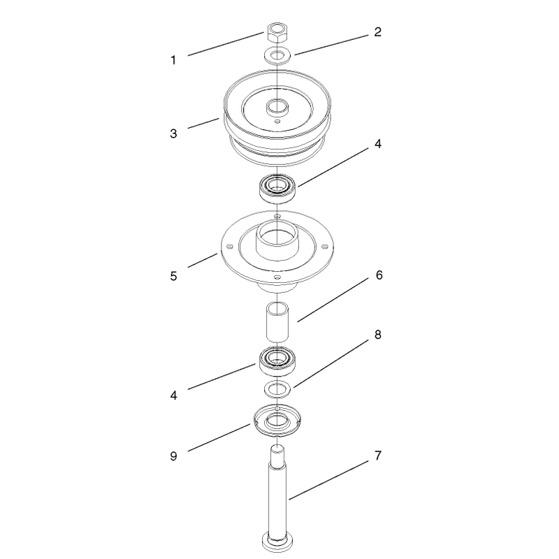 Spindle Housing Assembly No 104-6314