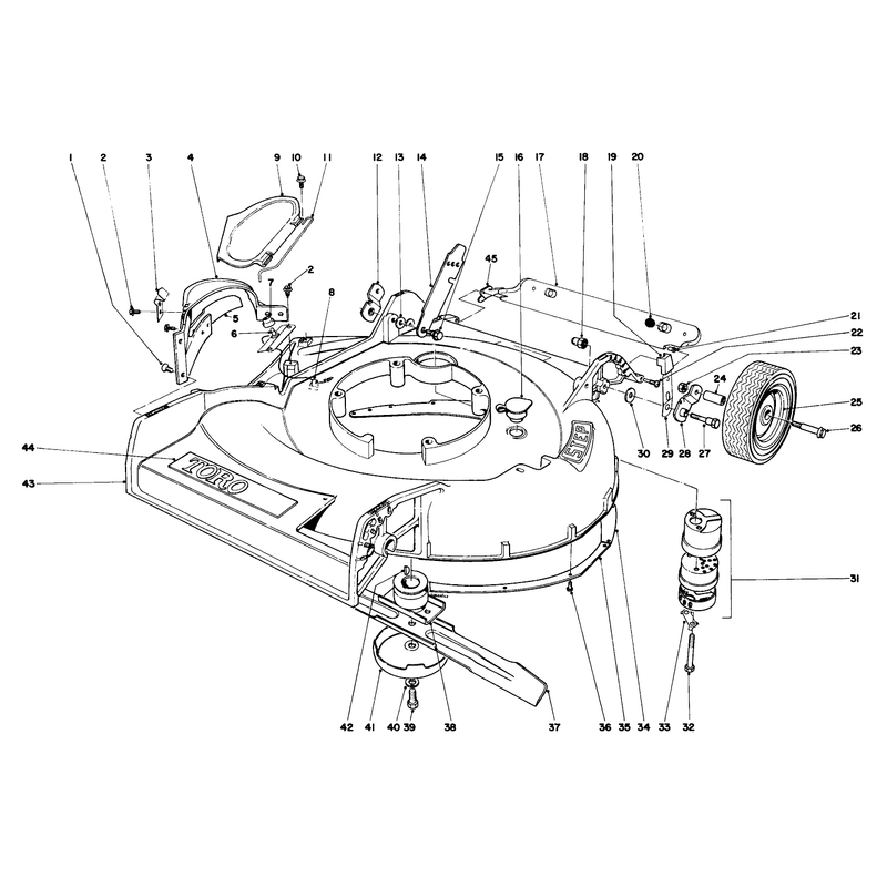 Housing Assembly Model No 21273