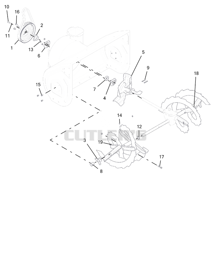 Auger And Impeller - 32"