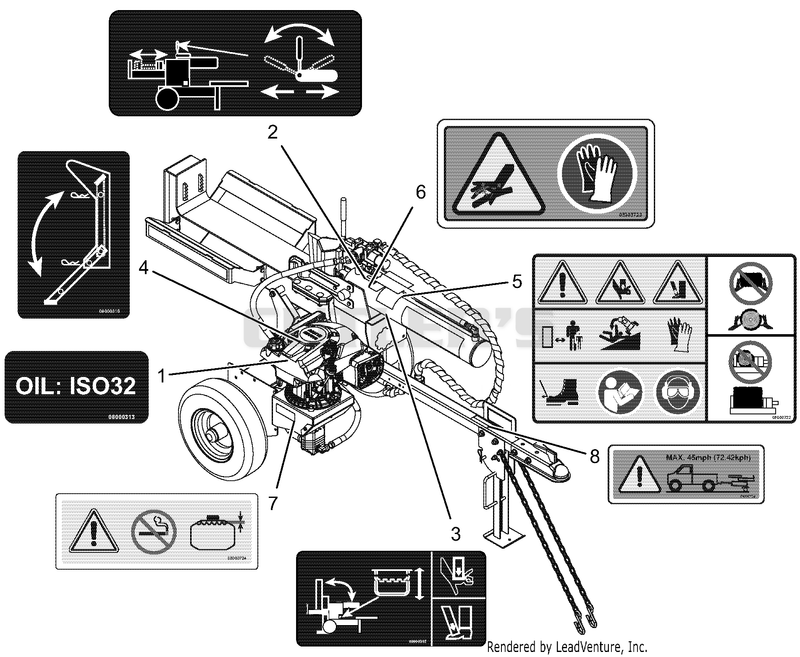 Decals - Safety And Operation