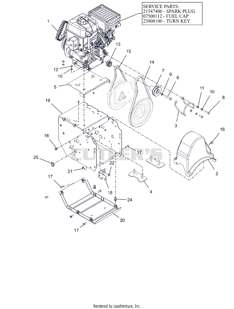 Frame and Engine
