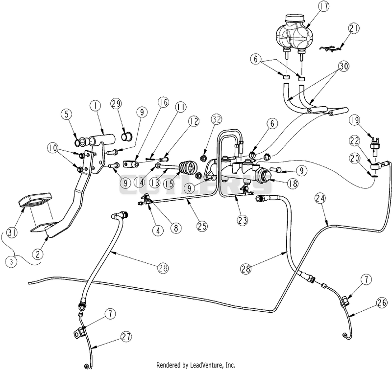 Brake System - Front