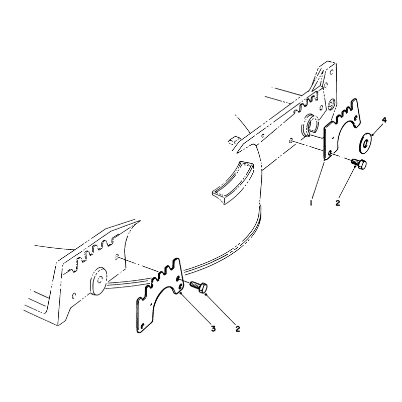 Wear Plate Kit No 49-4080 Optional