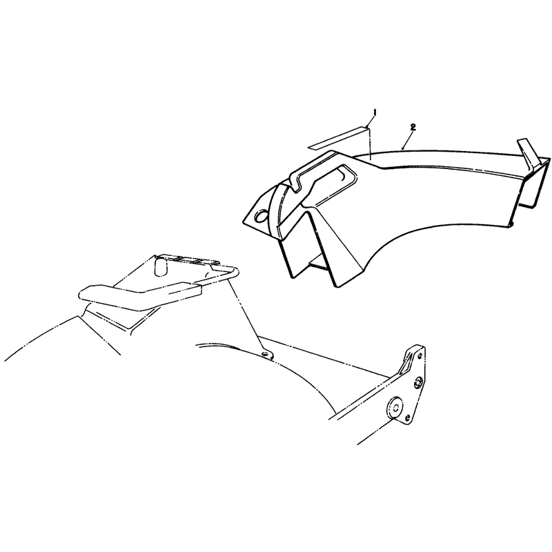 Side Discharge Chute Model No 59168 Optional
