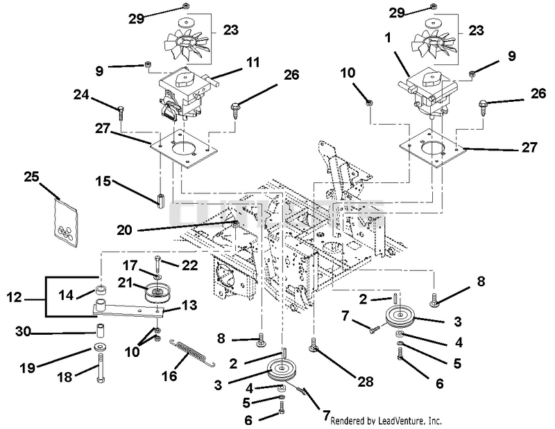 Hydrostatic Pumps & Idlers - STD