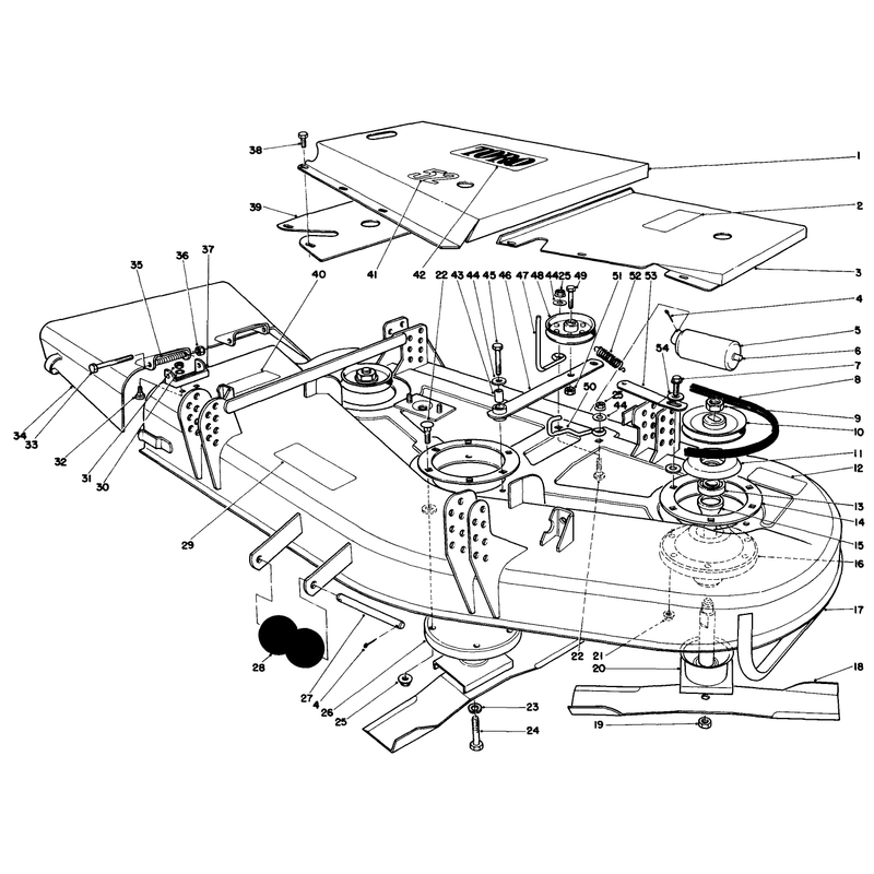 52in Cutting Deck Model No 30152
