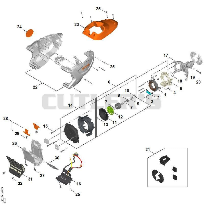 Electric motor, Motor housing