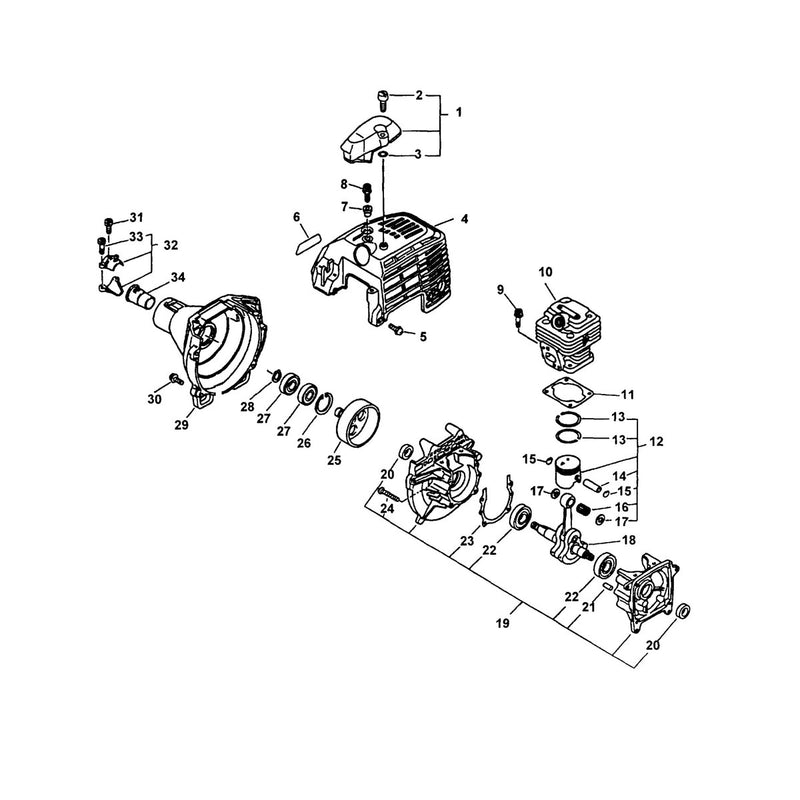 Engine, Fan Housing
