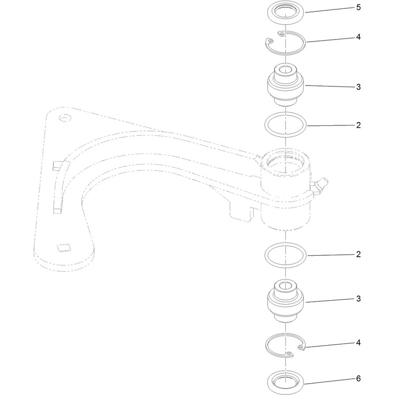 Idler Arm Assembly No. 126-9116