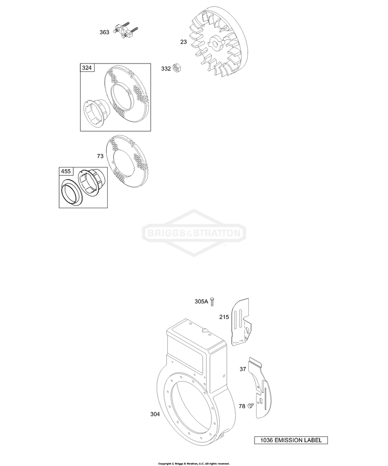 Blower Housing/Shrouds, Flywheel