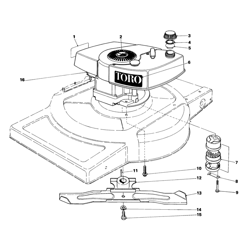Engine Assembly Model 18005