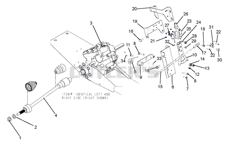 Rear Transaxle and Axle Shafts