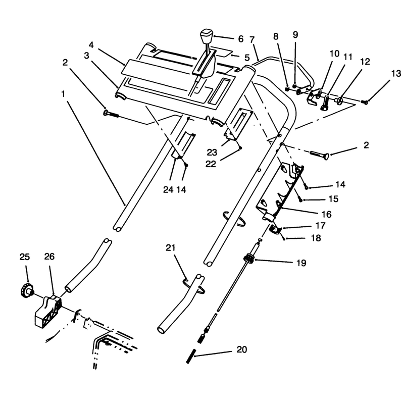 S P Handle Assembly