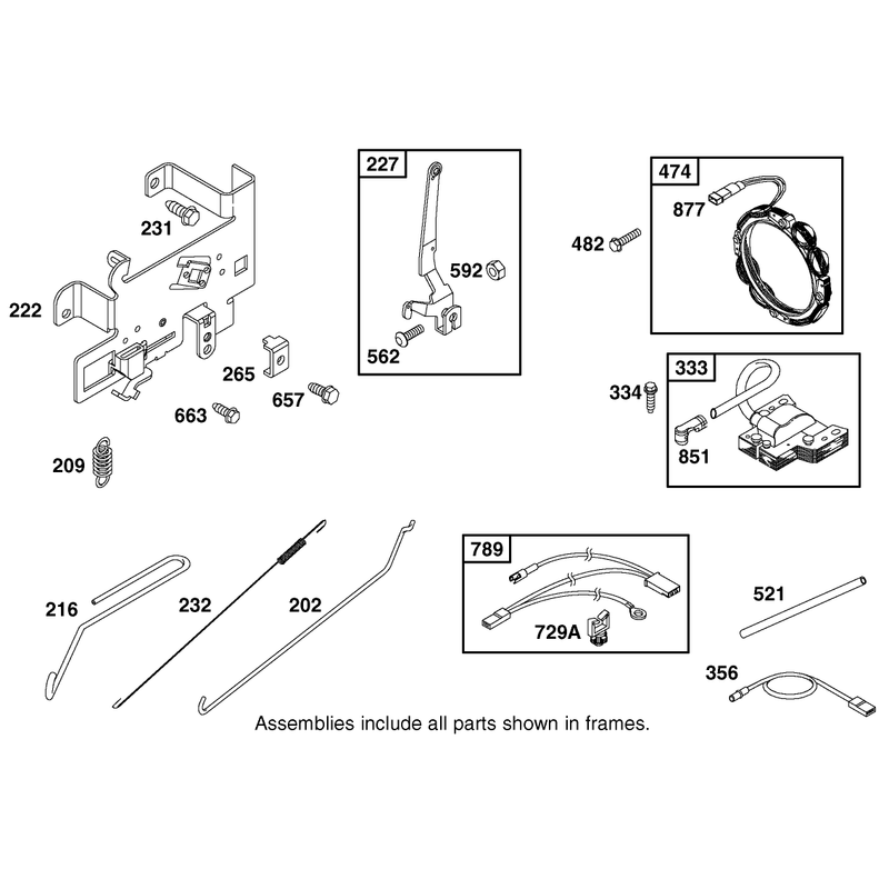 Engine Briggs & Stratton Model 28q777-0690-E1