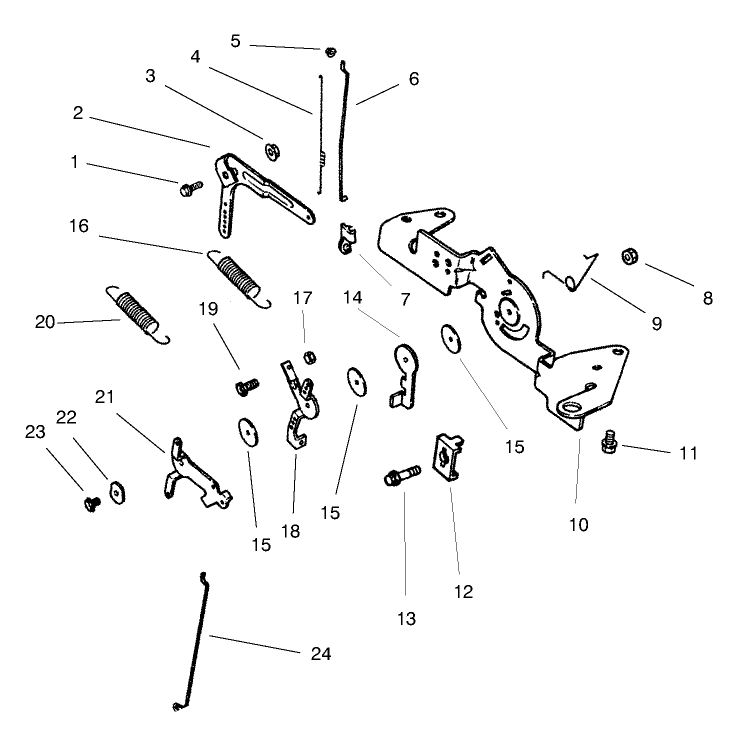 Group 9 Engine Controls Assembly