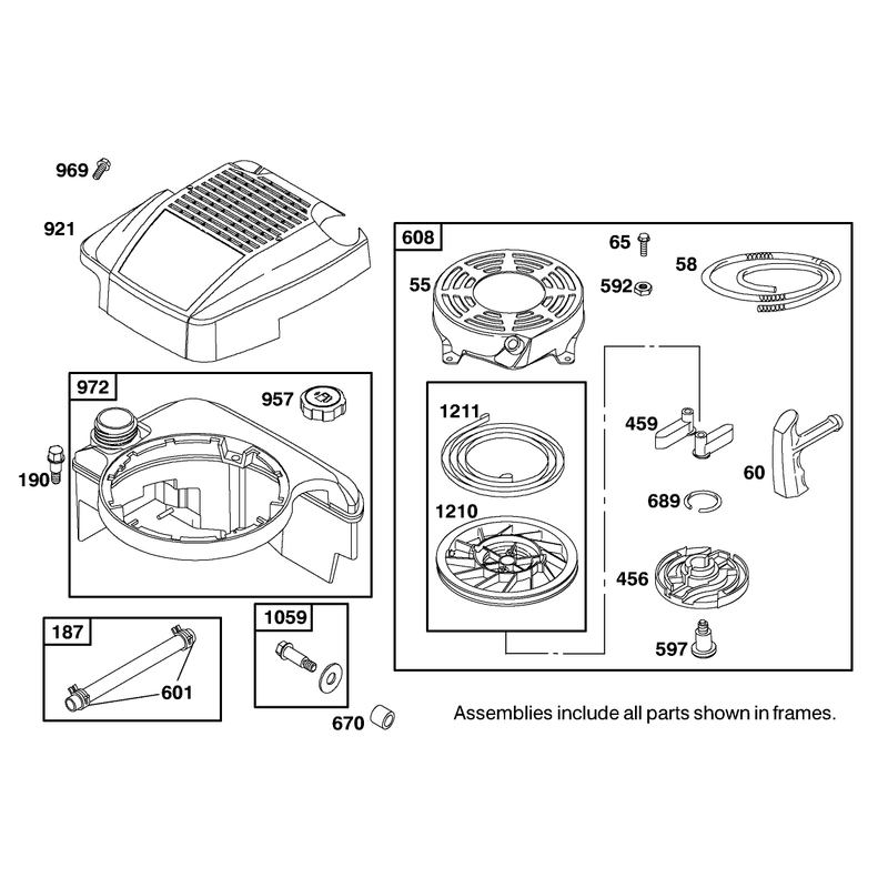 Engine Briggs and Stratton Model 12j802-2369-B1