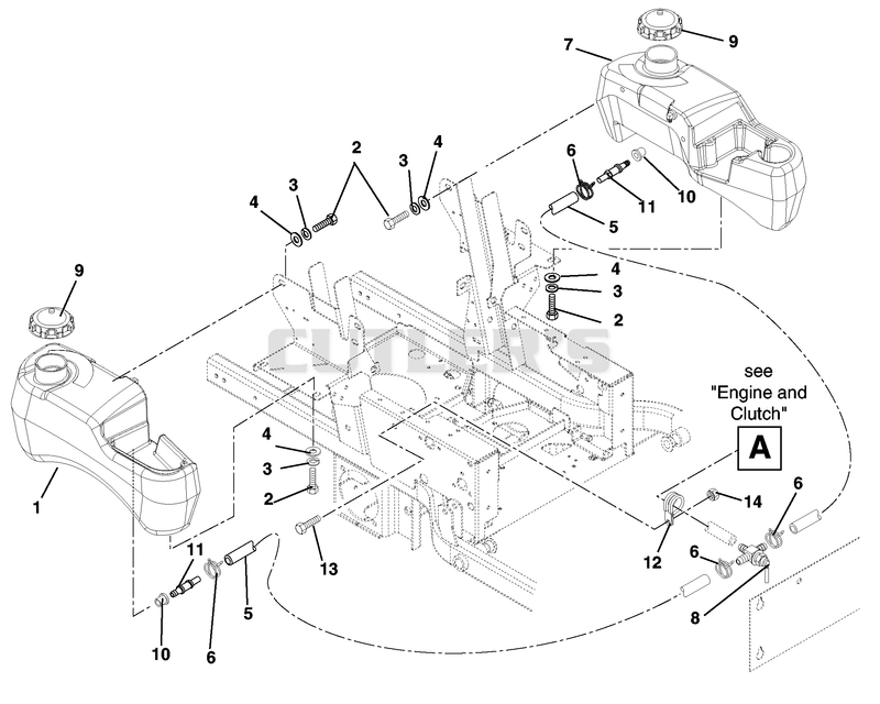 Fuel Tanks And Hoses