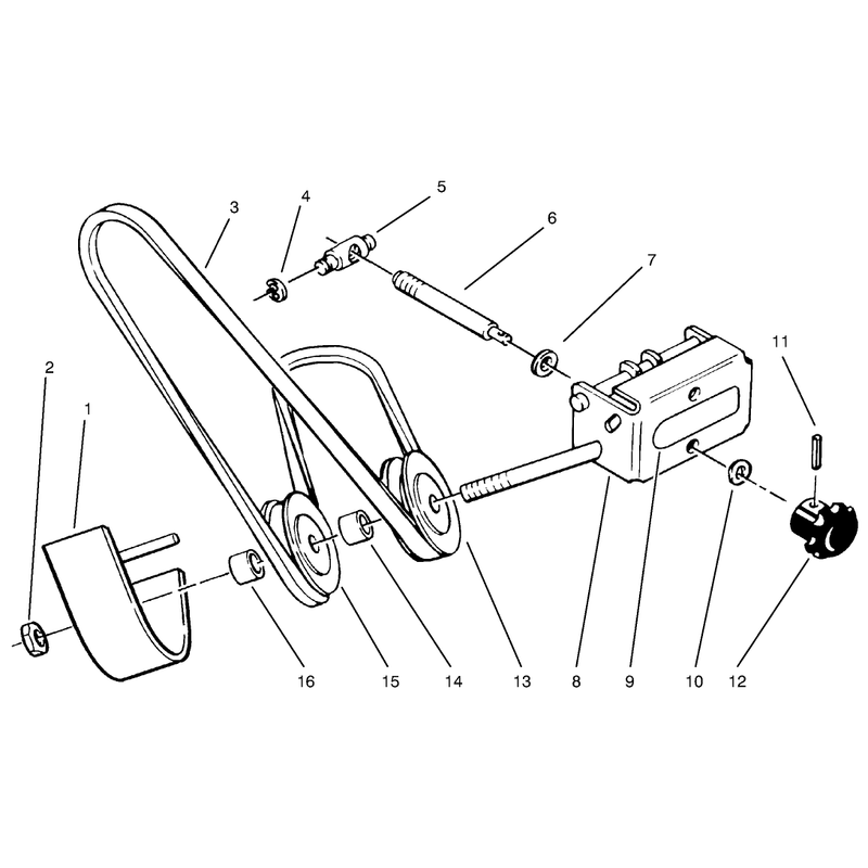 Deck Drive Belt Attachment
