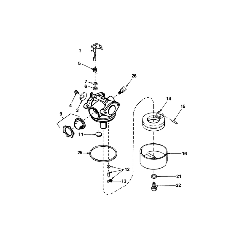 Carburetor No 632098