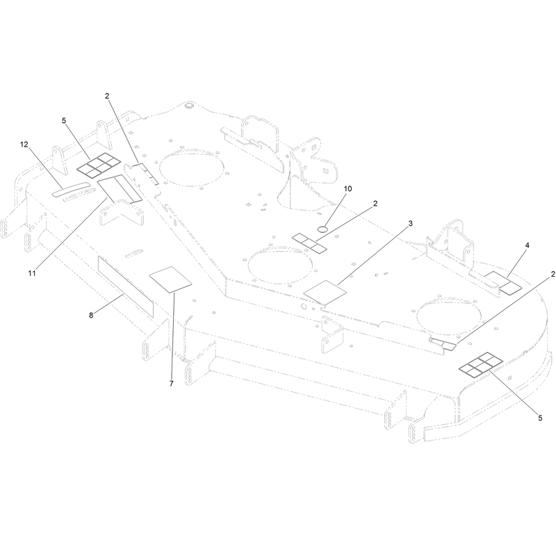 Deck Decal Assembly No. 114-5815