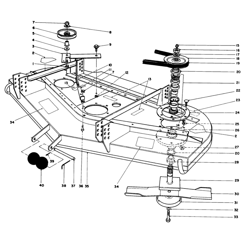 Cutting Unit Model No 30768