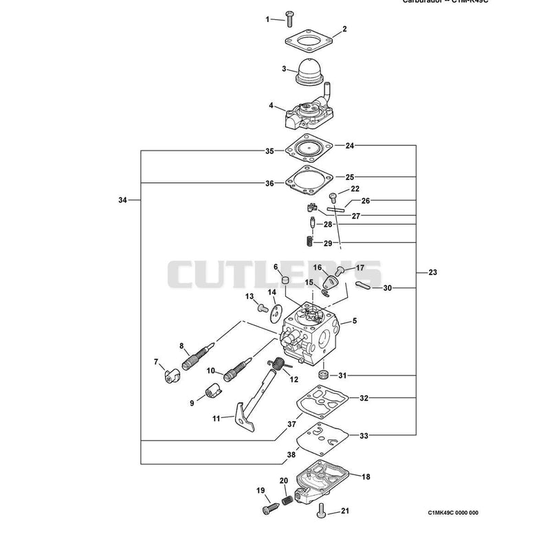 Carburetor -- C1M-K49C