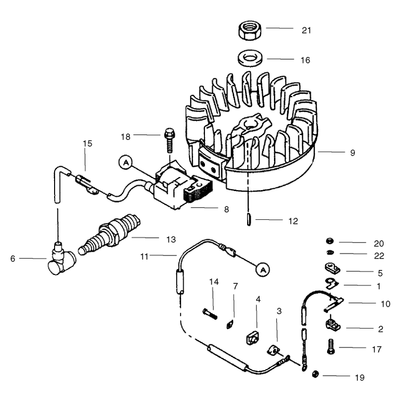 Flywheelignition Assembly