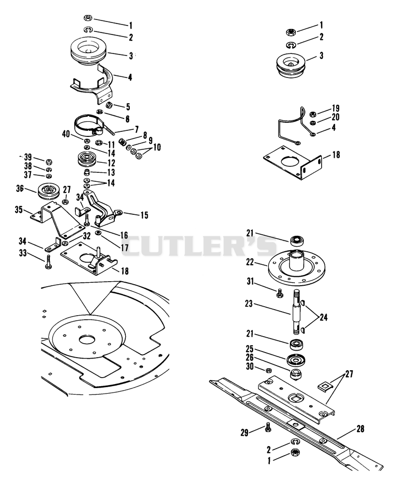 Mower Spindle