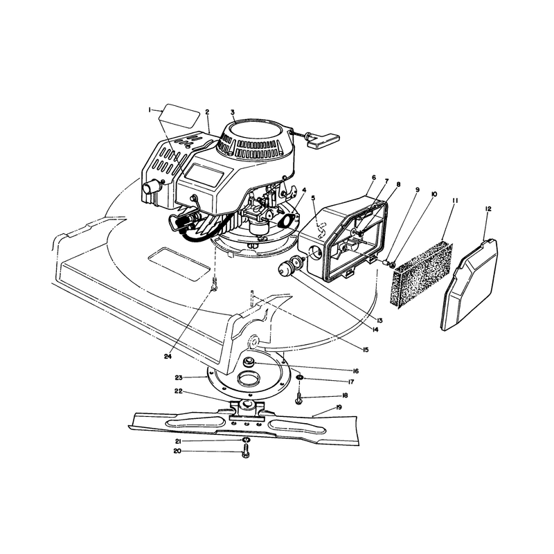 Engine Assembly Model 22030