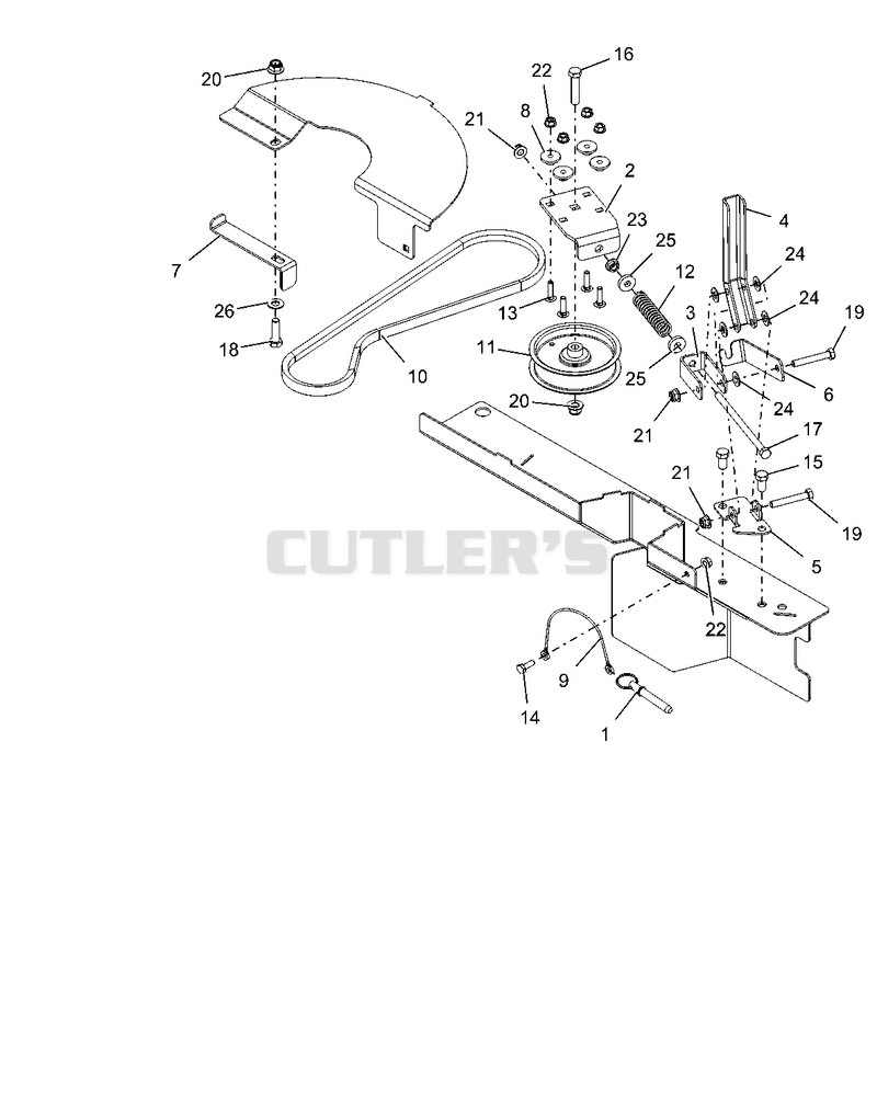Belt Drive Assembly - 52"