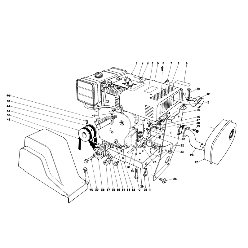 Engine Assembly (model 38090)
