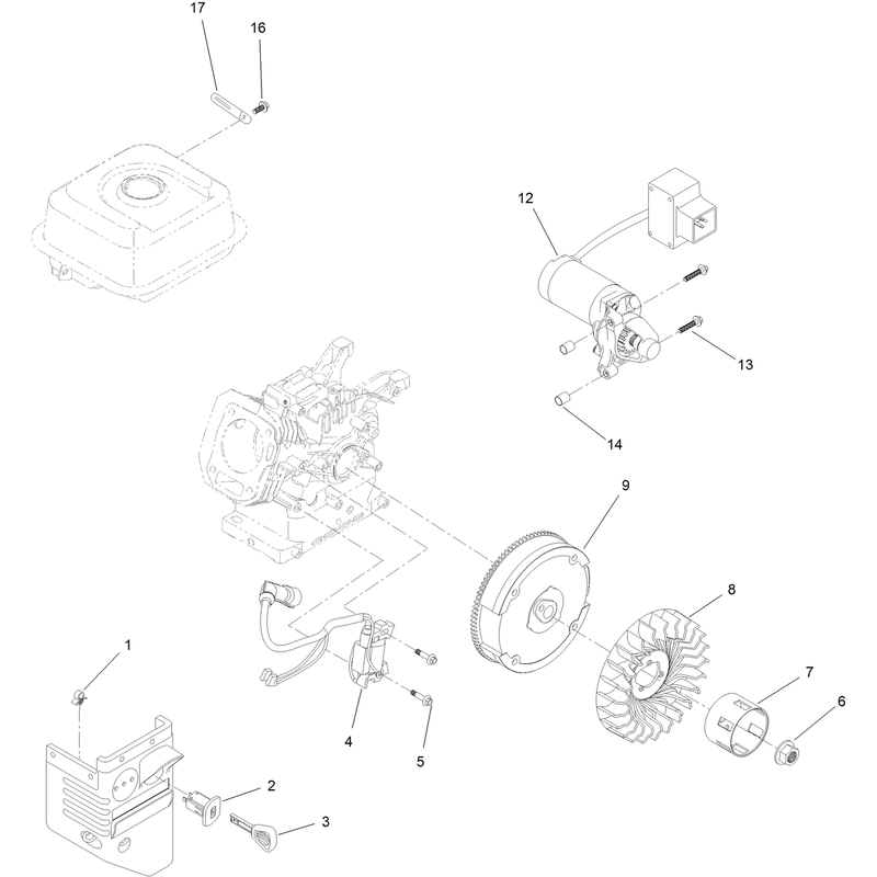 Ignition and Electrical Assembly