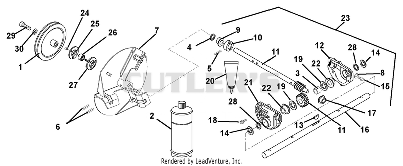 Gear Case And Impeller