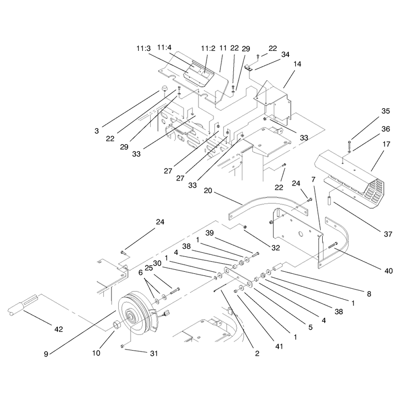 Shields and Clutch Assembly