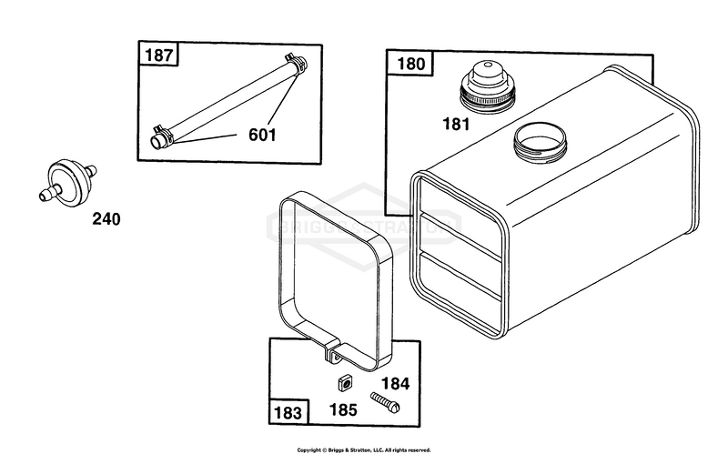 Fuel Tank and Parts