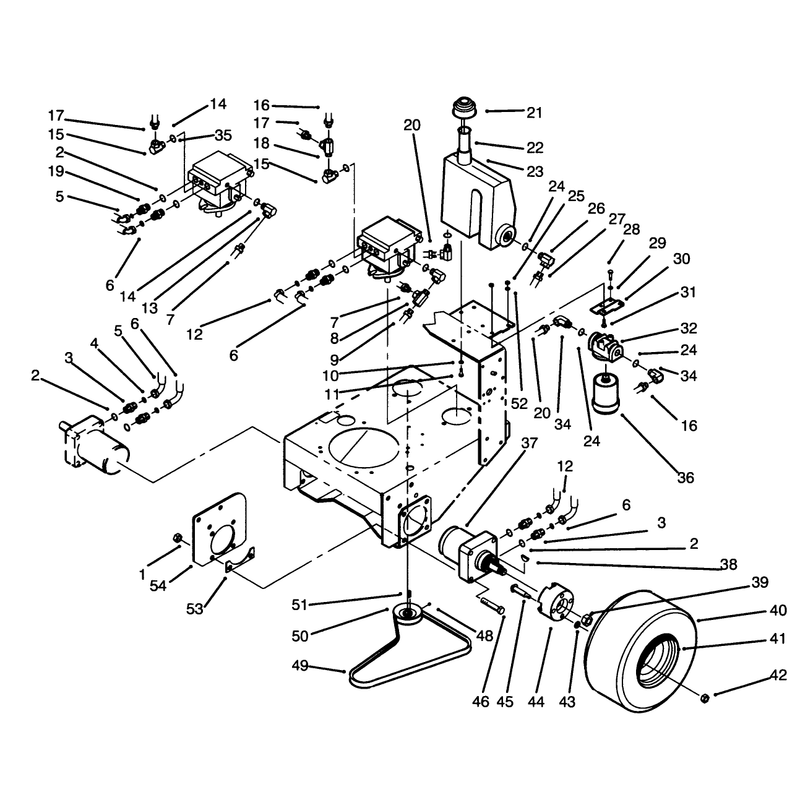Wheel Assembly and Hydraulic Components