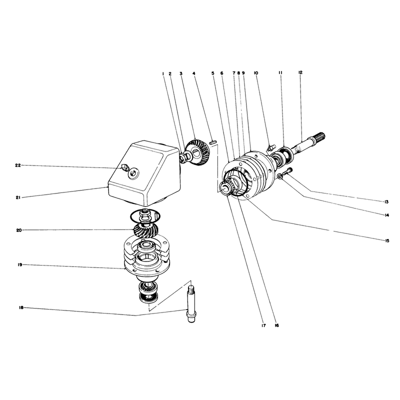 Gear Box Assembly 8-0909