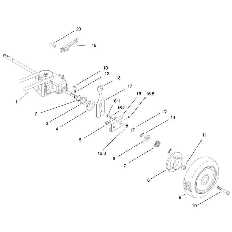 Rear Axle Assembly