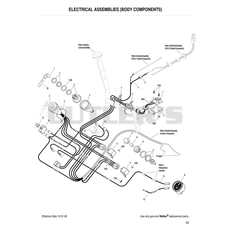 Electrical Assemblies Body Components