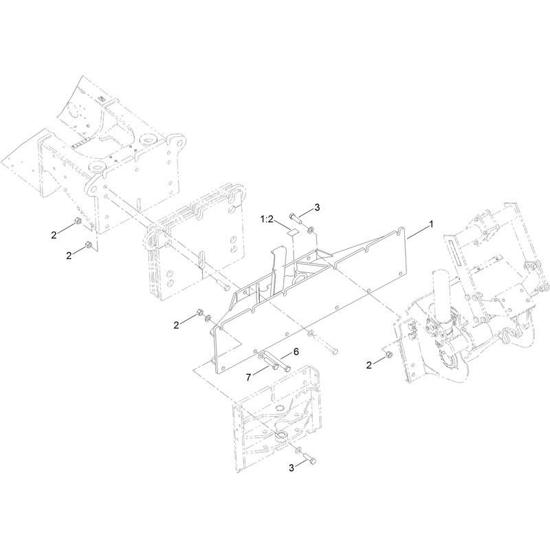 Combo Mount Assembly with Tracks