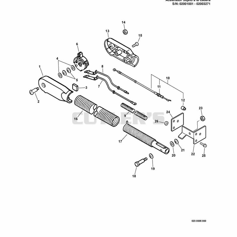 Hip Mount Throttle