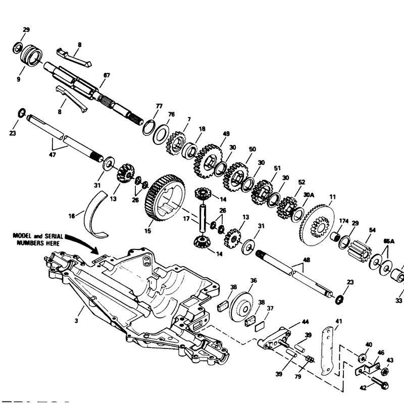 Peerless Transaxle Model No 915-020 Cont
