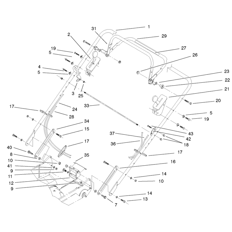 Handle and Control Assembly