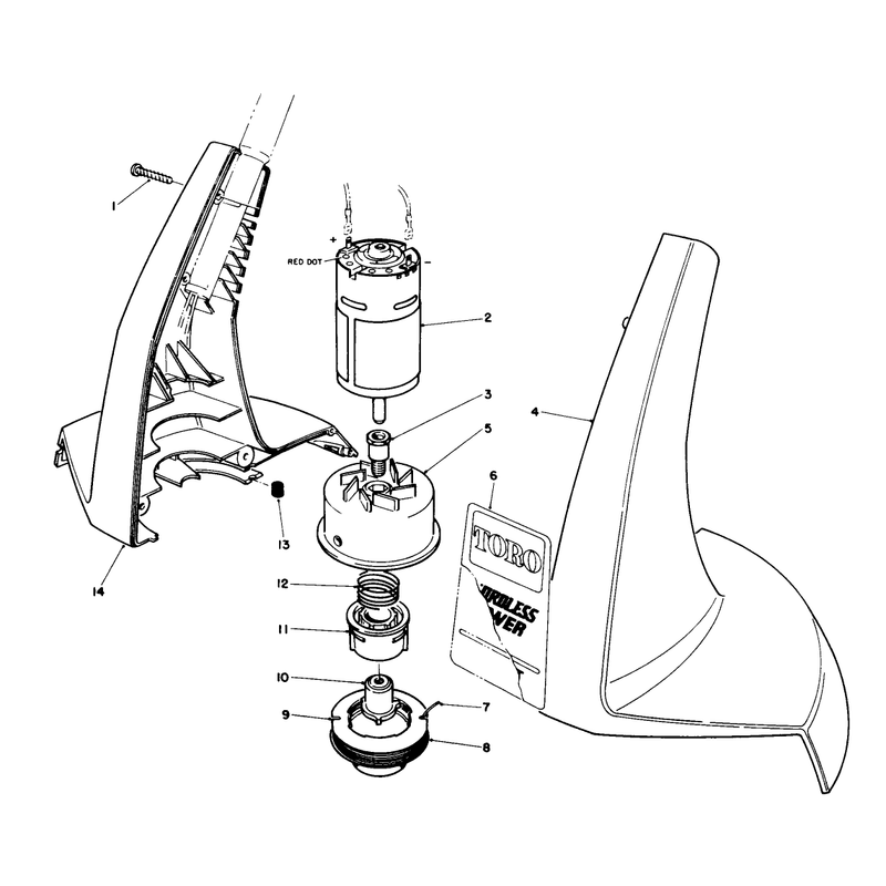 Motor And Housing Assembly